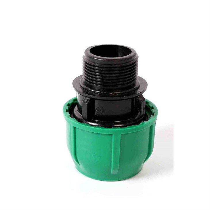 Pipe Polypropylene Compression Fittings Equal Male Female Threaded Fittings